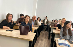 Professor Sevil Həsənovanın açıq dərsi keçirilib