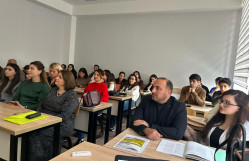 Professor Sevil Həsənovanın açıq dərsi keçirilib