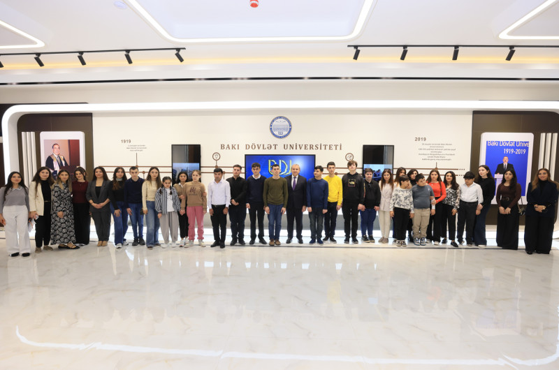 BDU və RİİB-in birgə təşkilatçılığı ilə “Aqro məktəb” layihəsi çərçivəsində maarifləndirici tədbir