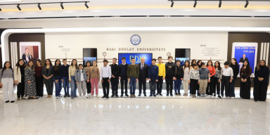 BDU və RİİB-in birgə təşkilatçılığı ilə “Aqro məktəb” layihəsi çərçivəsində maarifləndirici tədbir