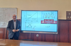 Ankara Universitetinin professoru BDU-da elmi seminar keçirib