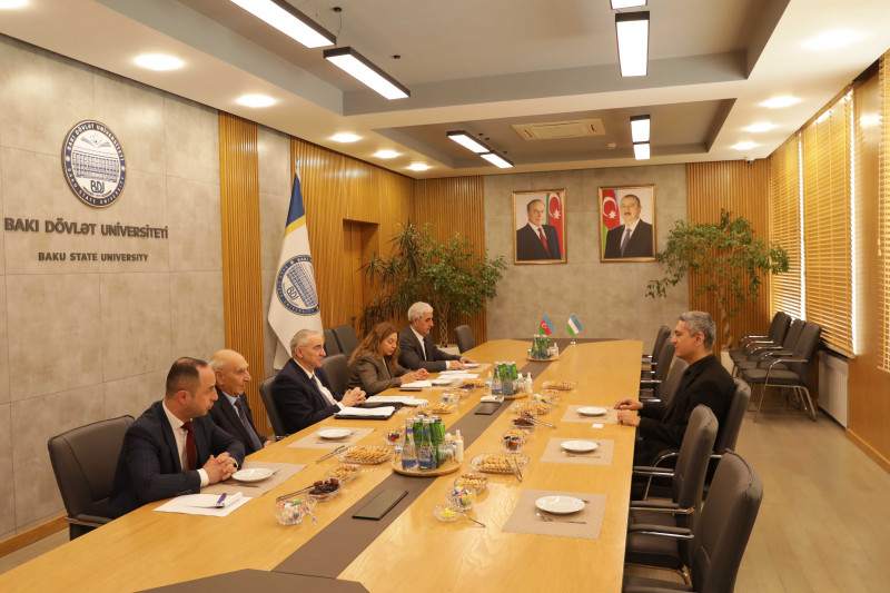 BDU ilə Özbəkistanın Buxara Dövlət Tibb İnstitutu arasında əməkdaşlıq daha da genişlənir