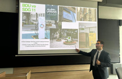 BDU-da “WUF13 yolunda: Urbanizasiya və innovasiya” adlı ilk görüş keçirilib
