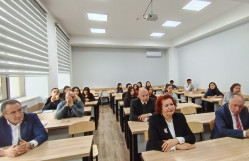 “Azərbaycan Respublikasının Konstitusiyası–Dövlətçiliyimizin tarixi, hüquqi və siyasi-iqtisadi əsası kimi” mövzusunda Respublika Elmi Konfransı keçirilmişdir.