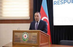 BDU-da Xalq şairi Zəlimxan Yaqubun 75 illik yubileyinə həsr olunmuş Respublika elmi konfransı keçirilir