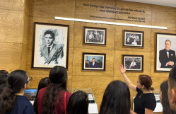 Jurnalistika fakültəsinin I kurs tələbələri Universitetin Heydər Əliyev Muzeyini ziyarət ediblər