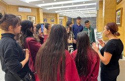 Jurnalistika fakültəsinin I kurs tələbələri Universitetin Heydər Əliyev Muzeyini ziyarət ediblər