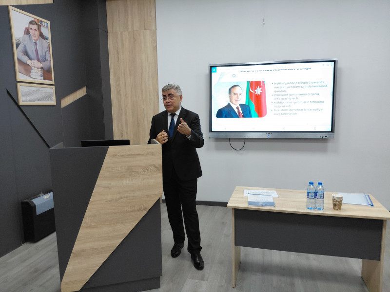 Coğrafiya fakültəsində “Konstitusiya və Suverenlik İli”nə həsr olunmuş tədbir keçirilib