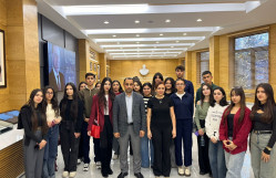 BDU-nun Jurnalistika fakültəsinin I kurs tələbələri Heydər Əliyev Muzeyini ziyarət ediblər