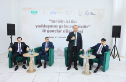 BDU-nun həmtəşkilatçılığı ilə Qubada “Tarixin izi ilə: yaddaşımız gələcəyimizdir” IV gənclər düşərgəsi çərçivəsində panel müzakirə