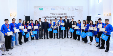 "Tarixin izi ilə: yaddaşımız gələcəyimizdir” IV gənclər düşərgəsi davam edir