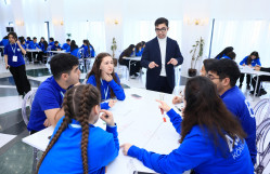 "Tarixin izi ilə: yaddaşımız gələcəyimizdir” IV gənclər düşərgəsi çərçivəsində qrup işləri keçirilib