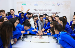 "Tarixin izi ilə: yaddaşımız gələcəyimizdir” IV gənclər düşərgəsi çərçivəsində qrup işləri keçirilib