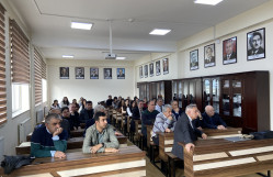 Pakistanın Lahor Universitetinin professoru BDU-da elmi seminar keçirib