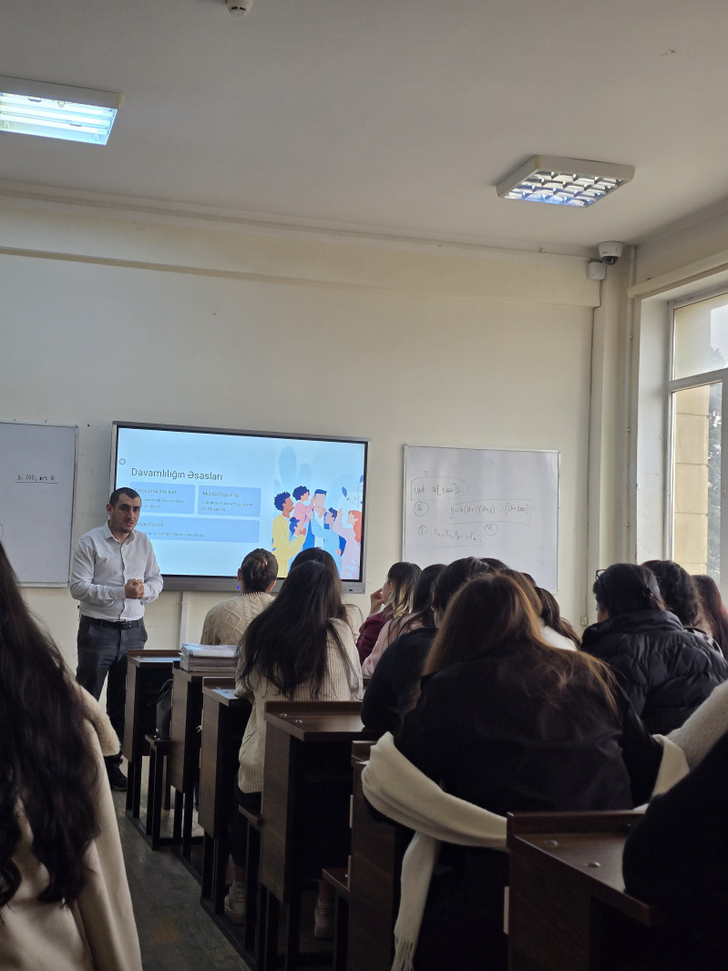 BDU-da “Psixoloji davamlılıq” mövzusunda təlim