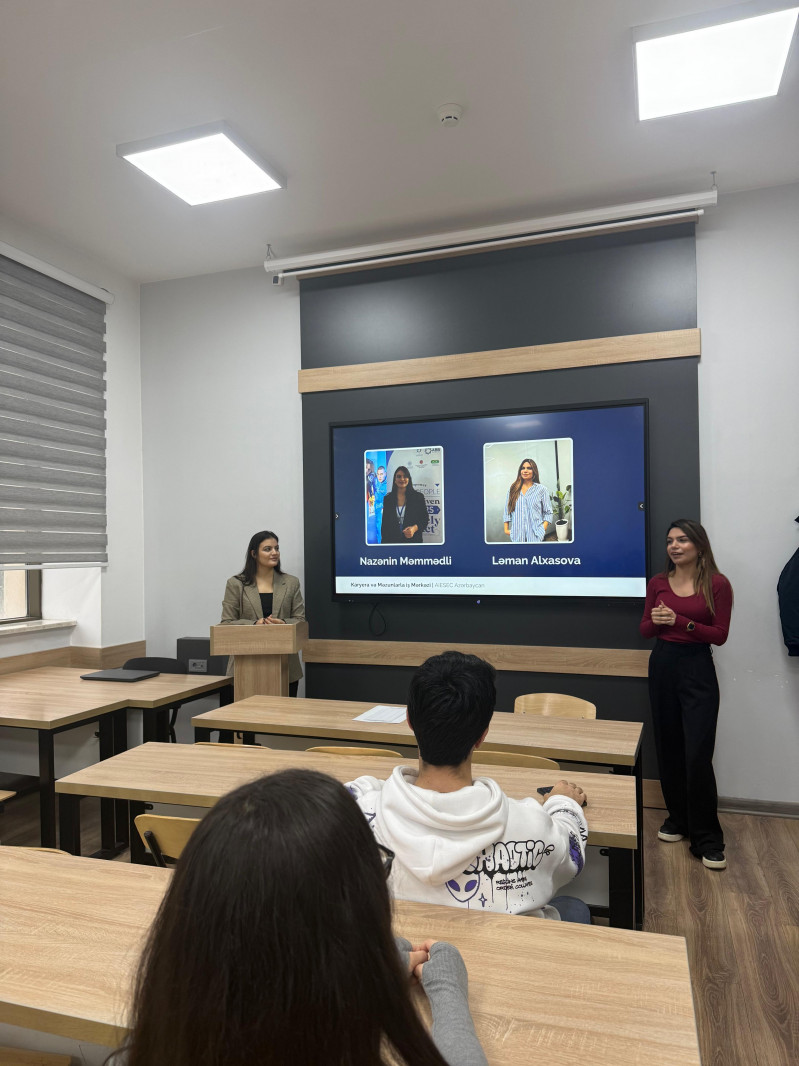 BDU-da “Adaptasiya proqramı” çərçivəsində növbəti təlim