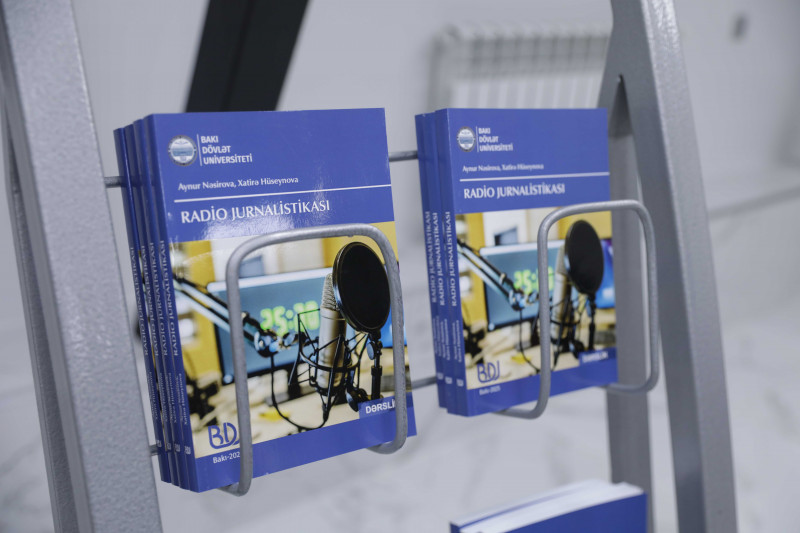 BDU-da “Radio jurnalistikası” kitabının təqdimatı