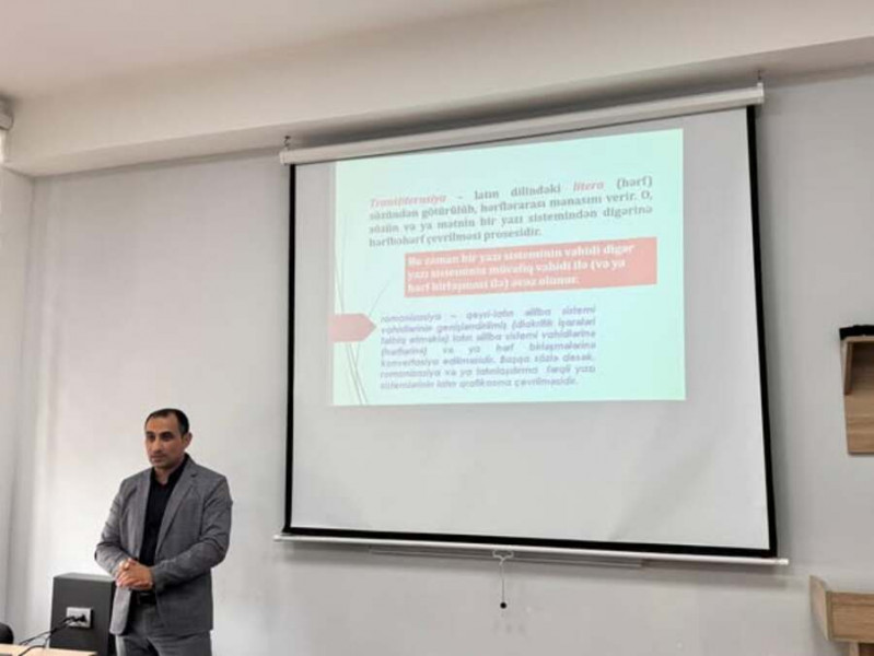 “Mətbu orqanların transliterasiyası: yanaşmalar və çətinliklər” mövzusunda elmi seminar