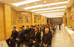 YAP İdarə Heyətinin üzvü, millət vəkili Eldar İbrahimov BDU-da “Heydər Əliyev mühazirələri”nin qonağı olub