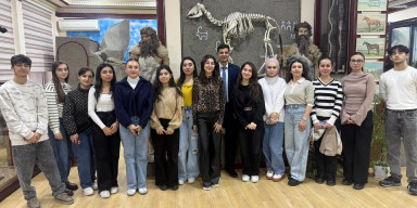 Universitetin Genetika və Təkamül Muzeyinə ekskursiya təşkil olunub