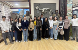 Universitetin Genetika və Təkamül Muzeyinə ekskursiya təşkil olunub