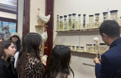 Universitetin Genetika və Təkamül Muzeyinə ekskursiya təşkil olunub