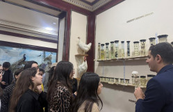 Universitetin Genetika və Təkamül Muzeyinə ekskursiya təşkil olunub