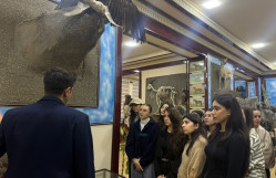 Universitetin Genetika və Təkamül Muzeyinə ekskursiya təşkil olunub