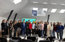 Elmi-Tədqiqat Tibbi Profilaktika İnstitutunun direktoru BDU tələbələrinə ustad dərsi keçib