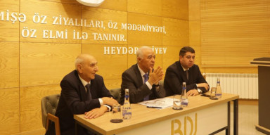 YAP İdarə Heyətinin üzvü, millət vəkili Eldar İbrahimov BDU-da “Heydər Əliyev mühazirələri”nin qonağı olub