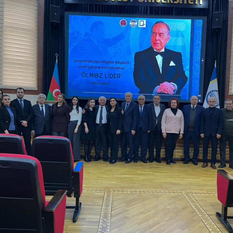 Ümummilli lider Heydər Əliyevin anım gününə həsr olunmuş “Ölməz Lider” adlı tədbir keçirilib
