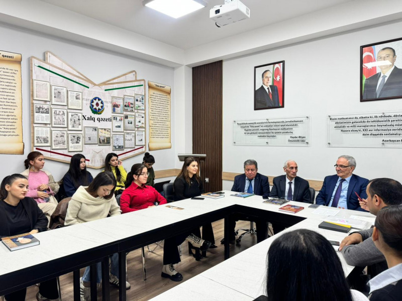 "Heydər Əliyev irsinin mediada təbliği təcrübəsi" mövzusunda görüş