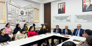 "Heydər Əliyev irsinin mediada təbliği təcrübəsi" mövzusunda görüş