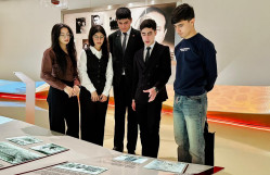 BDU tələbələri Heydər Əliyev Mərkəzinə ekskursiya ediblər