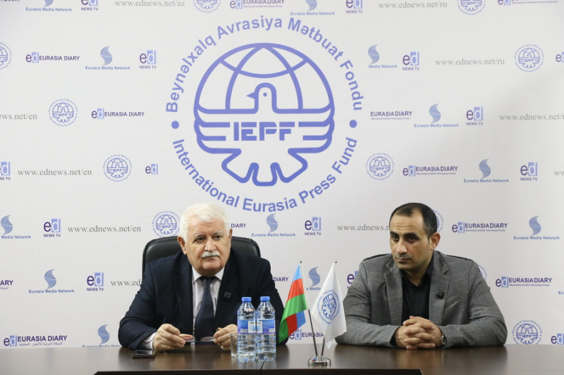 Beynəlxalq Avrasiya Mətbuat Fondunda görüş