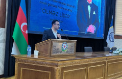 BDU-da “Ölməz Lider” adlı tədbir keçirilib
