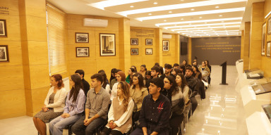 BDU-da “Heydər Əliyev və gənclər siyasəti” mövzusunda görüş