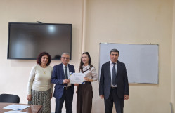 Qazaxıstanlı tələbələr BDU Fizika fakültəsində təcrübə keçiblər