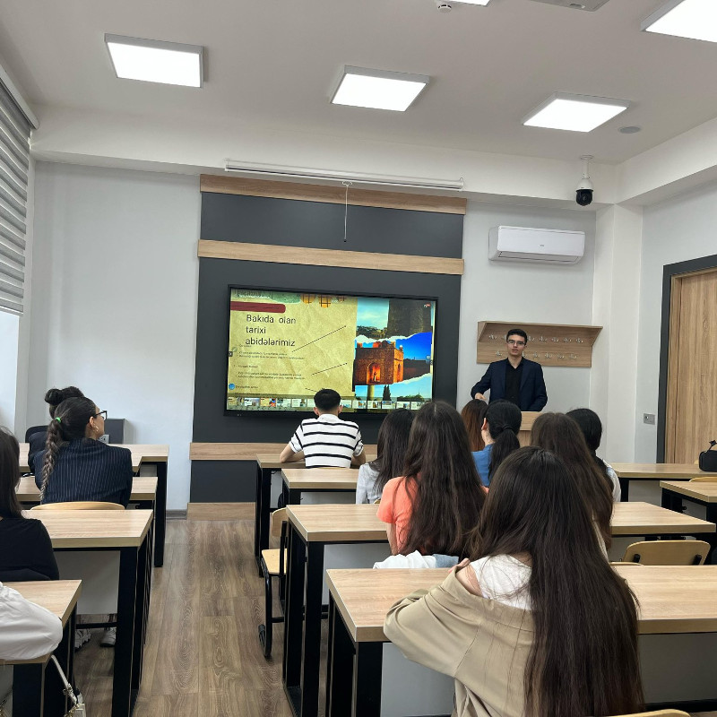 “Tarixin İrsi: Abidələrin əhəmiyyəti”adlı tədbir keçirilib.