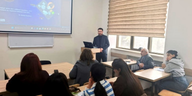 "Tədqiqat işinin dərc edilməsi qaydaları” mövzusunda açıq dərs