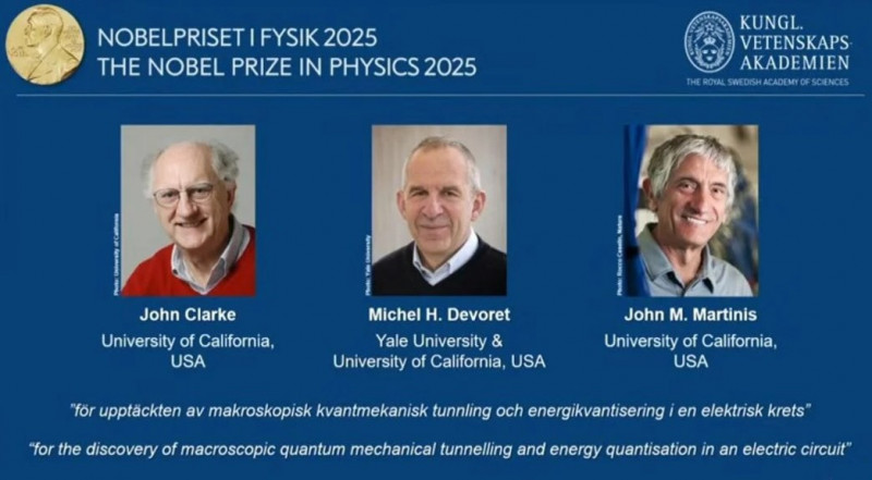 2025-Cİ İLDƏ FİZİKA ÜZRƏ NOBEL MÜKAFATI