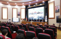 BDU-da “Qalib lider faktoru: Ölkəmizin dünyada artan nüfuzu və yeni reallıqlar” mövzusunda tədbir