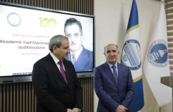 BDU-da “Akademik Yusuf Məmmədəliyev auditoriyası” açılıb