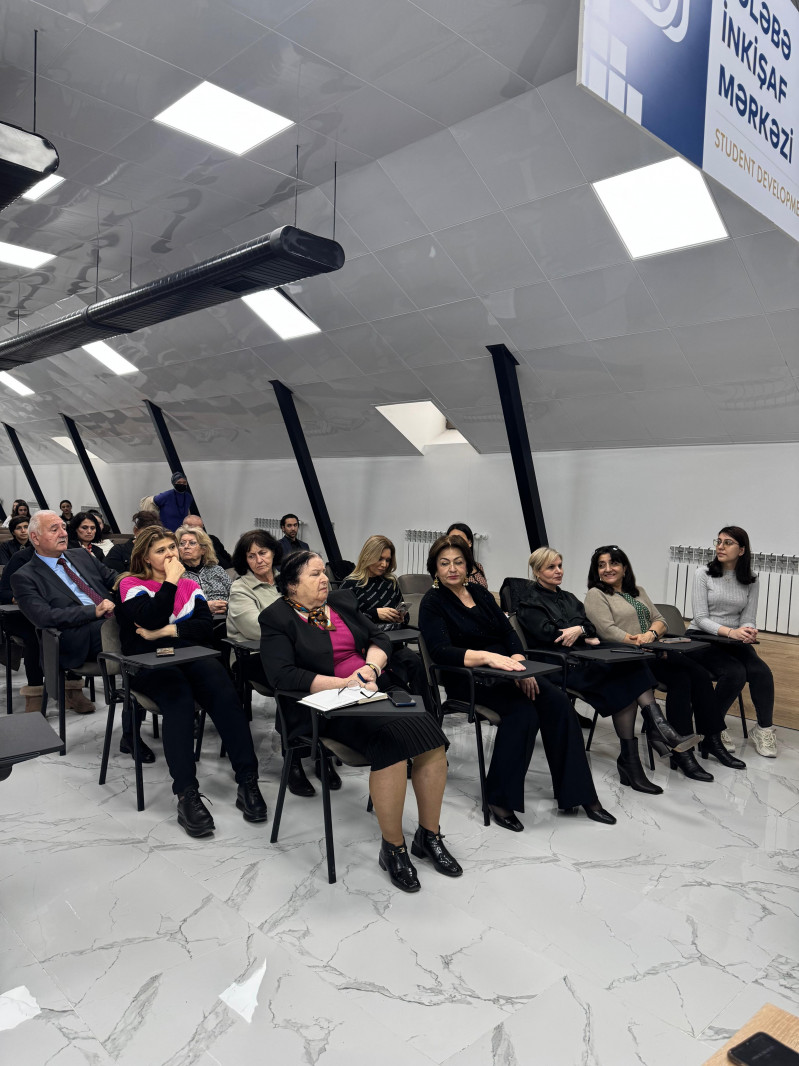 “Koqnitiv Psixologiya və Süni İntellekt: İnsan Fəaliyyətinin və Qərarvermə Mexanizmlərinin Təhlili” adlı elmi-metodik seminar keçirilib