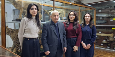 Students of the Faculty of Biology visited the Natural History Museum