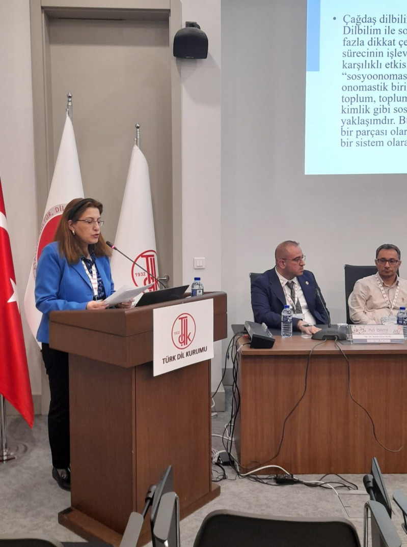 BDU-nun professoru Türkiyədə IV Beynəlxalq onomastika simpoziumunda məruzə edib