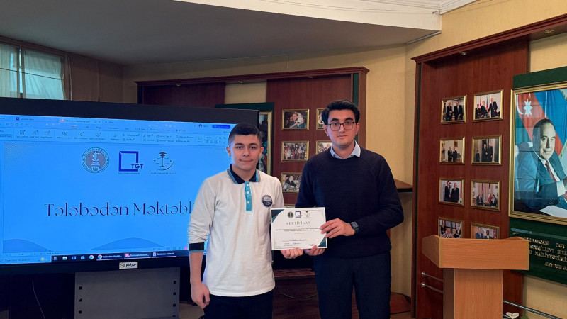 BDU-nun Hüquq fakültəsinin tələbələri məktəblilər üçün təlim keçiblər