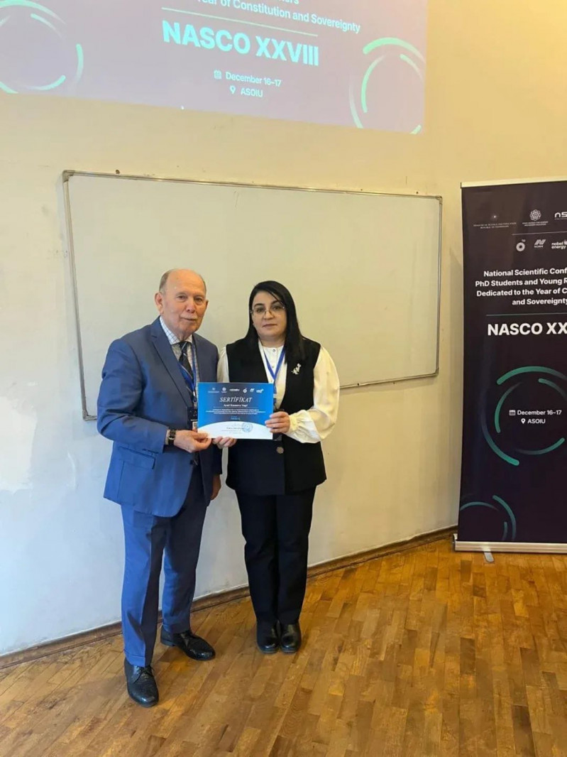 DOKTORANTLARIMIZ NASCO KONFRANSINDA