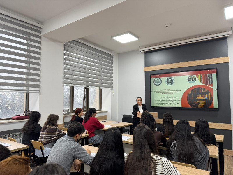 DOSENT XURAMAN AĞAYEVANIN AÇIQ DƏRSİ