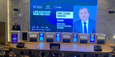 BDU rektoru "A-Hub Akselerasiya Proqramı”nın dünya finalı tədbirində iştirak edib